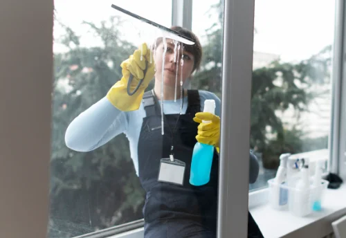 Nettoyage de vitres intérieures et extérieures à Sauville